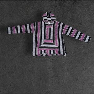 Baja hoodie (DrugRug) pink and black Canyon Creek size XL
